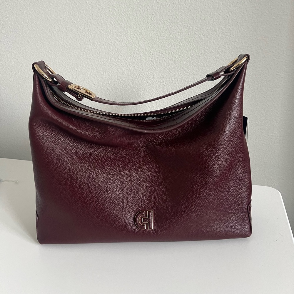 Cole Haan Burgundy Shoulder Bag